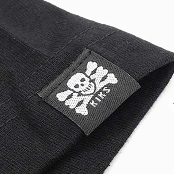 3 for $12 KIKS TYO 100% Cotton Short Sleeve Logo Tee in Black w/White Logo Sz S - Picture 3 of 9